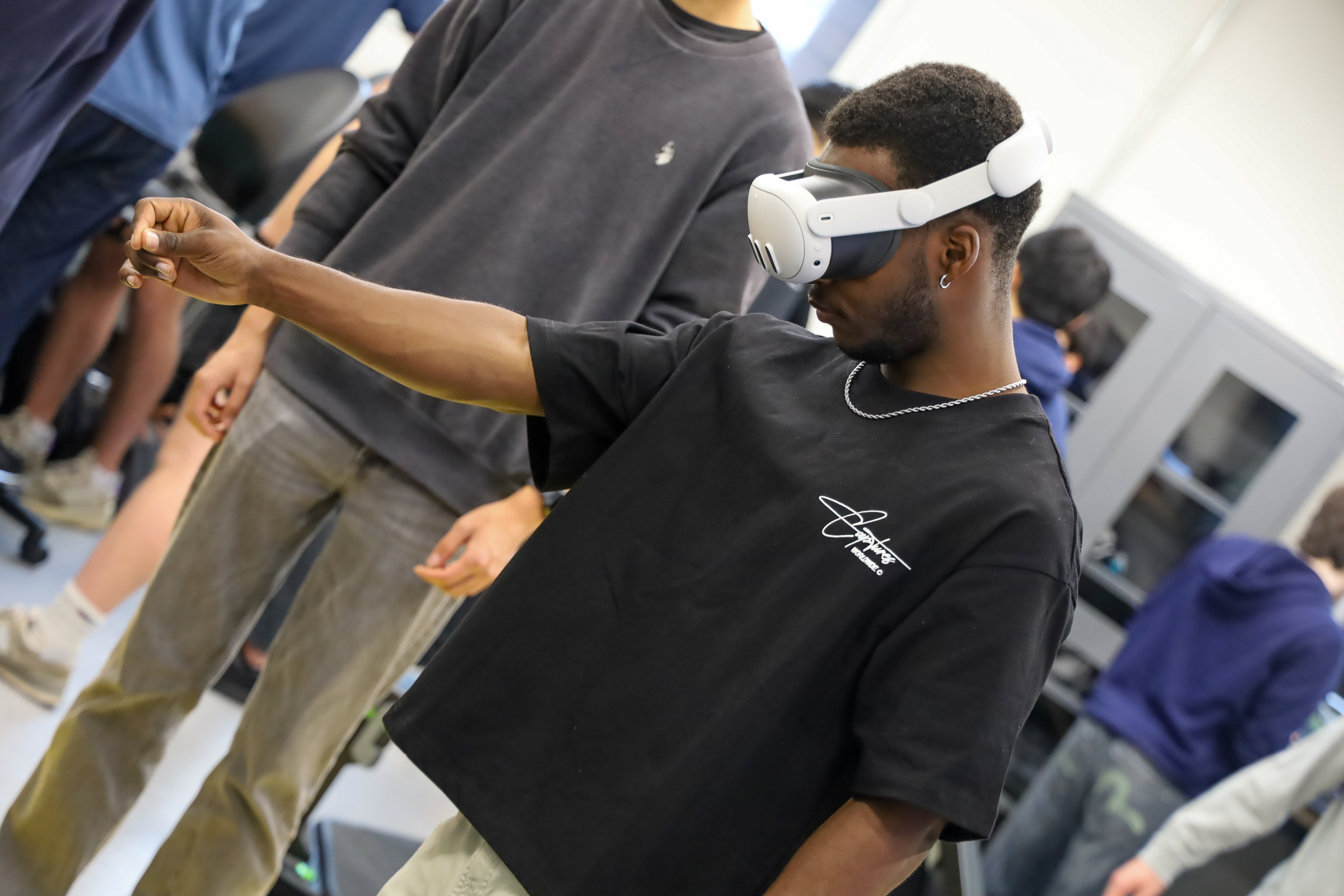 XR headset training portal